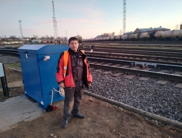 Instalation & commissioning rail greasing system Bijur Delimon in Daugavpils
